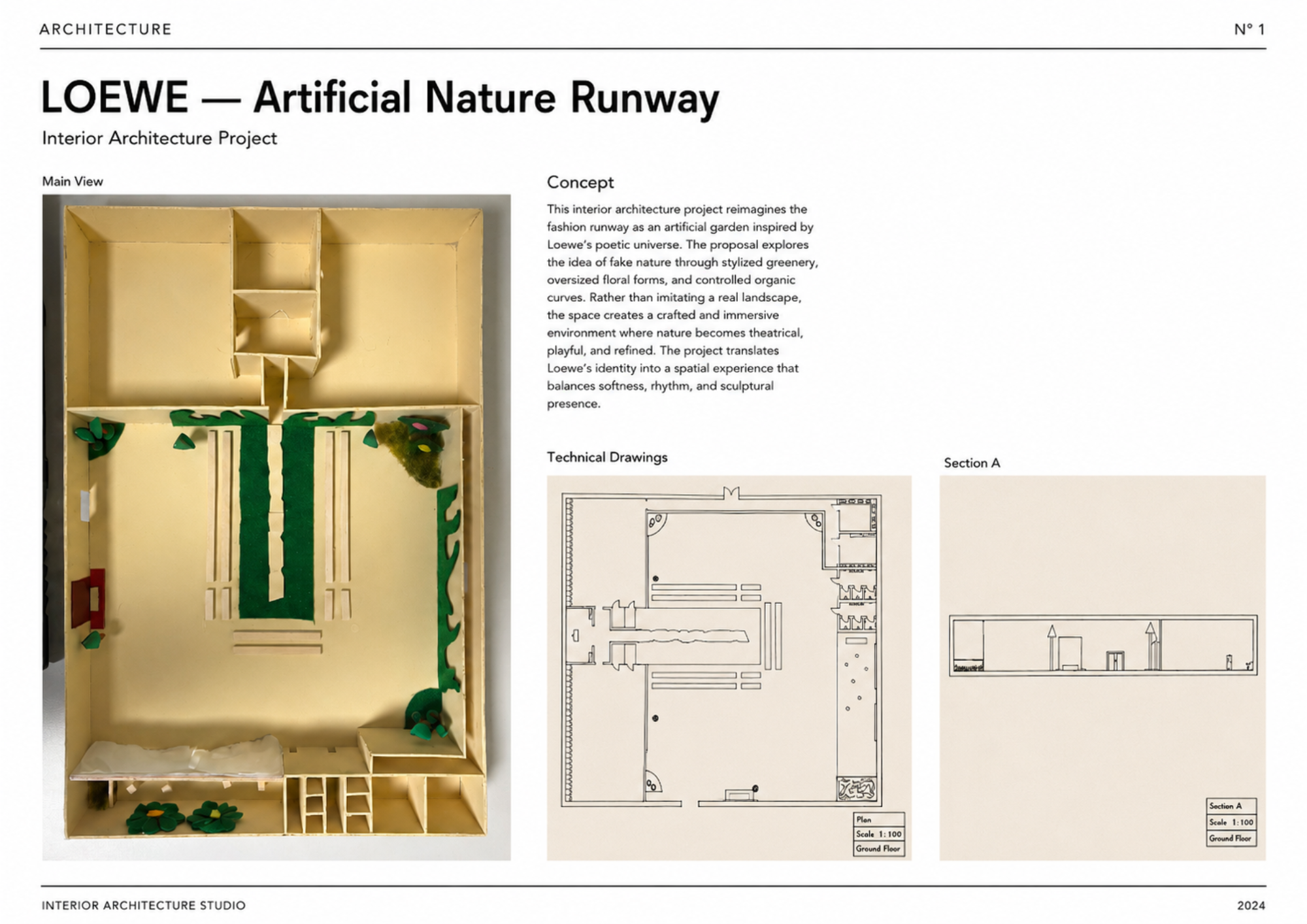 Loewe, Artificial Nature Runway