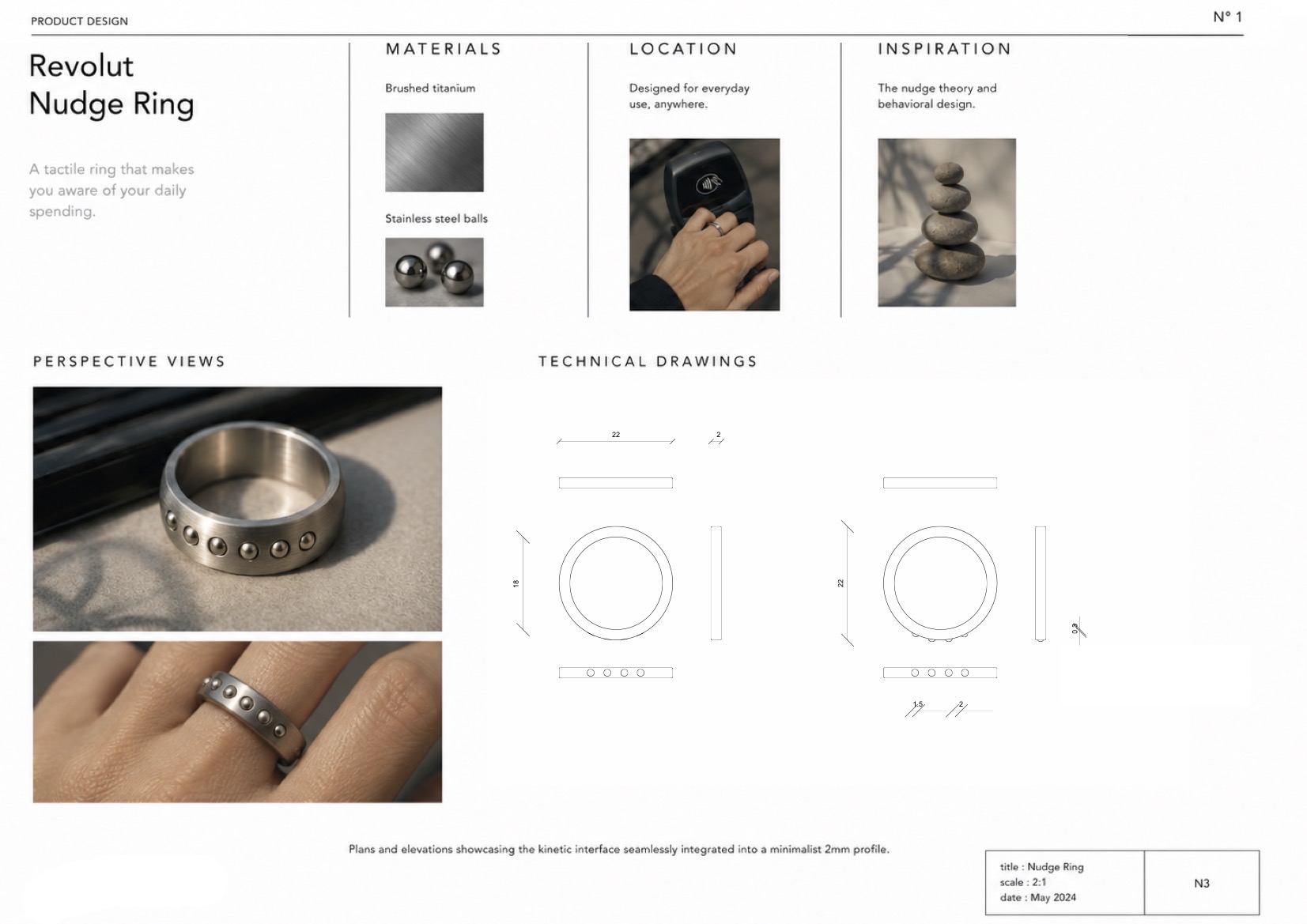 Revolut Nudge Ring